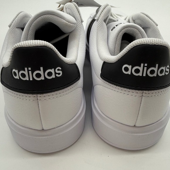 Adidas Grand Court 2.0 Women's Sneakers White Black Low Top Casual sz 6.5 - Picture 3 of 9